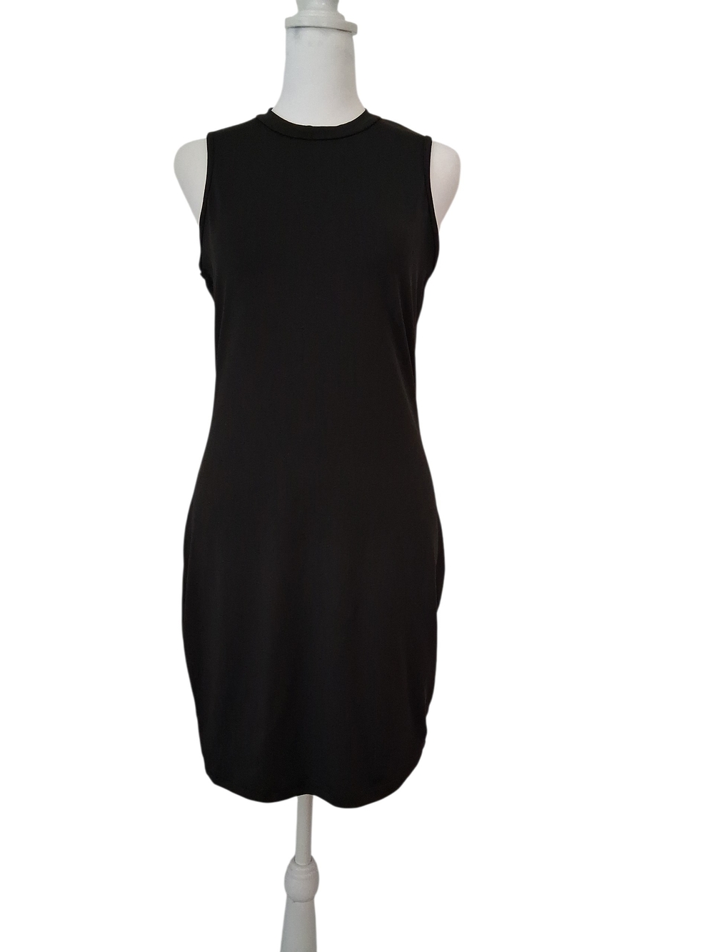 SHEIN Black Sleeveless Bodycon Mini Sheath Dress L